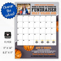 basketball calendar fundraiser